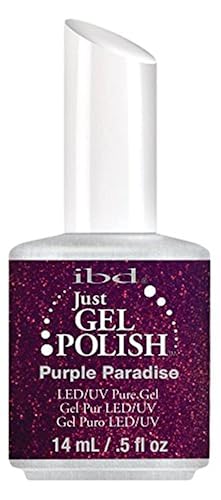 IBD Just Gel Nail Polish, Purple Paradise, 0.5 Fluid Ounce Beauty & Personal Care IBD