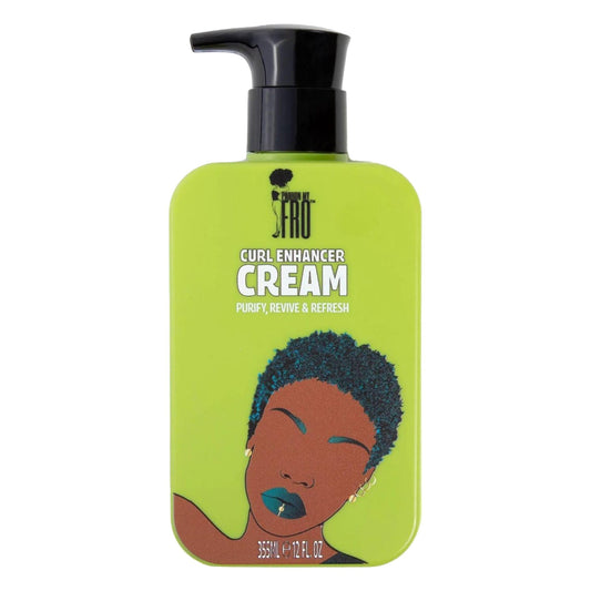 Pardon My Fro Curl Enhancing Cream - Long Lasting Hydrating Curl Cream for Defined, Bouncy Curls, Anti-Frizz, Lightweight Styling, Soft, Moisturizing