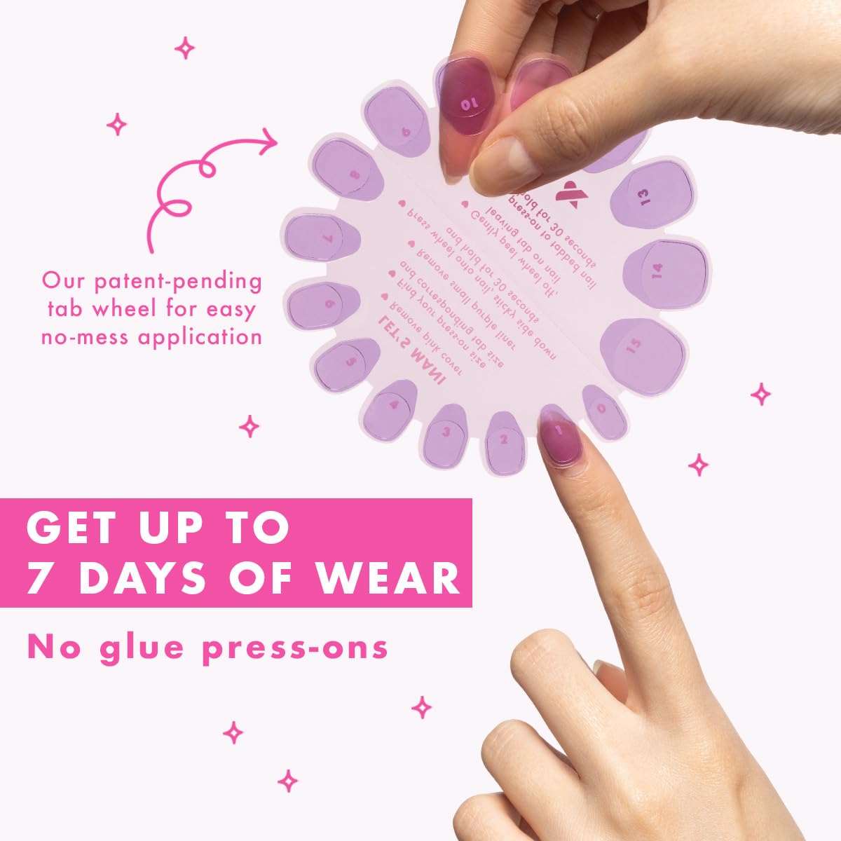 Olive & June Classic Super Stick Mani Press On Nails | No Glue Needed | 32 Tab Nails 16 Sizes | Non-Toxic Tabs Easy On-Off Non-Damaging Realist Look Beauty & Personal Care Olive & June