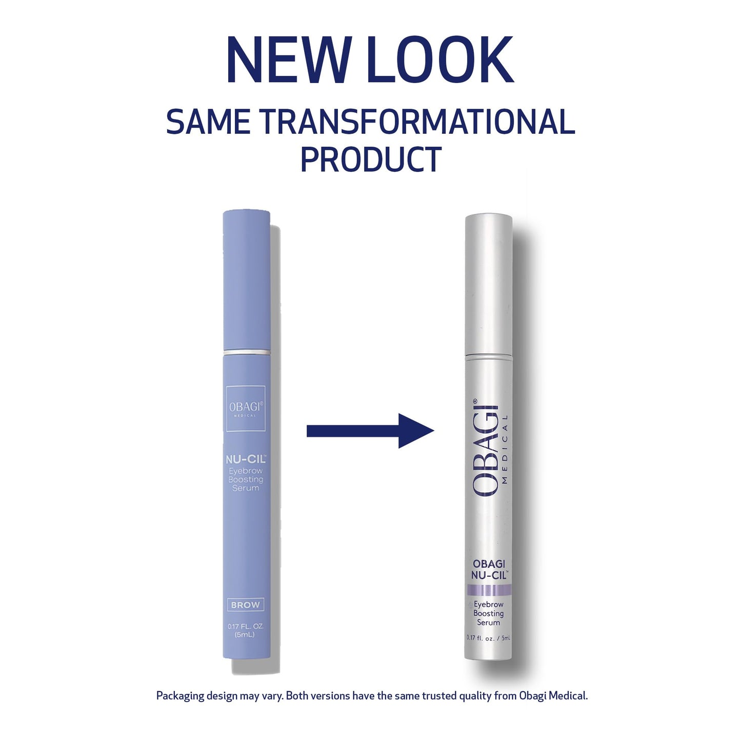 Obagi Nu-Cil Eyebrow Boosting Serum - Nourishing Brow Serum with Biotin & Hyaluronic Acid for Fuller Looking Eyebrows - 0.17 oz