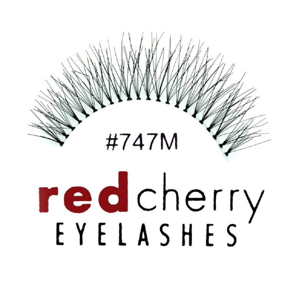 Red Cherry Eyelashes #747m (3 Pair Packs)