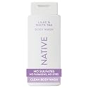 Native Body Wash Contains Naturally Derived Ingredients | For Women & Men, Sulfate, Paraben, & Dye Free Leaving Skin Soft and Hydrated | Lilac & White