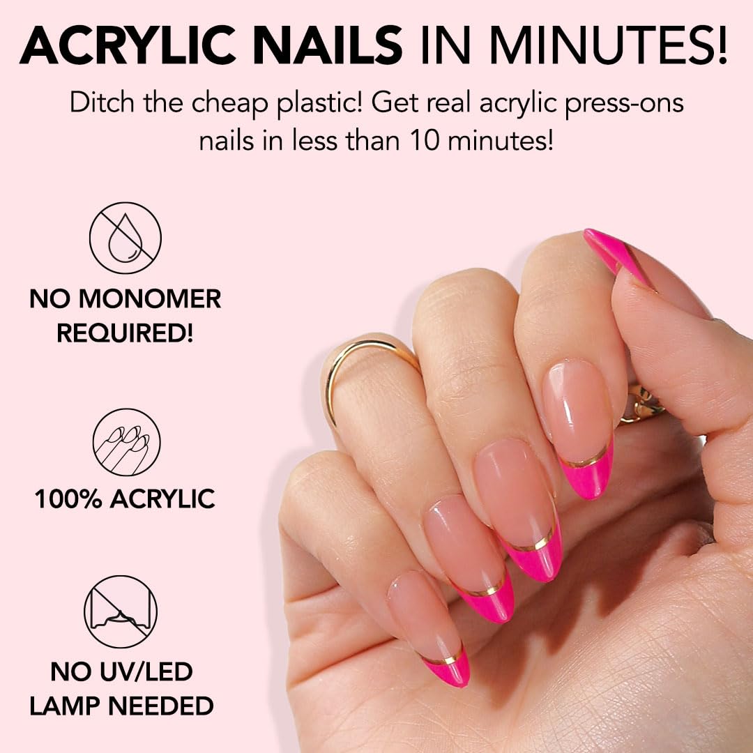 KIARA SKY PROFESSIONAL NAILS XPRESS PRO 100% ACRYLIC PRESS ON NAILS (Illumi-Naughty) Beauty & Personal Care KIARA SKY