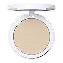 e.l.f. Camo Powder Foundation, Lightweight, Primer-Infused Buildable & Long-Lasting Medium-to-Full Coverage Foundation, Fair 120 N