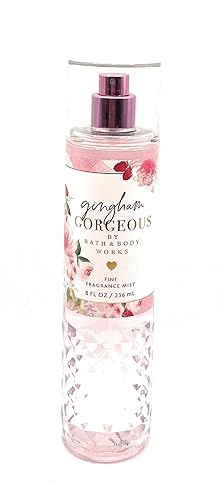 Bath and Body Works Gingham Gorgeous Fine Fragrance Mist 8 Fluid Ounce Body Spray (2023 Limited Edition)