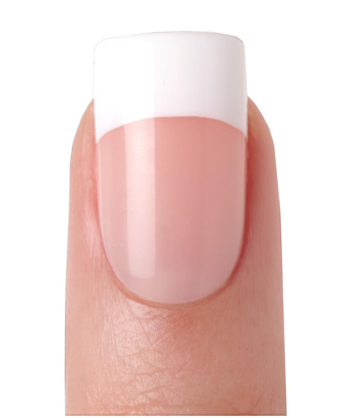 KISS Salon Acrylic Press On Nails, Nail glue included, 'Sugar Rush', French, Medium Size, Square Shape, Includes 28 Nails, 2g Glue, 1 Manicure Stick