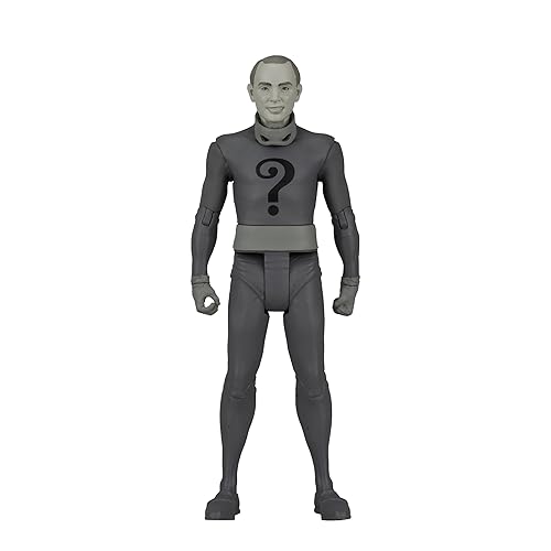 DC Retro Batman 1966 6 Inch Action Figure Wave 5 - The Riddler Black & White