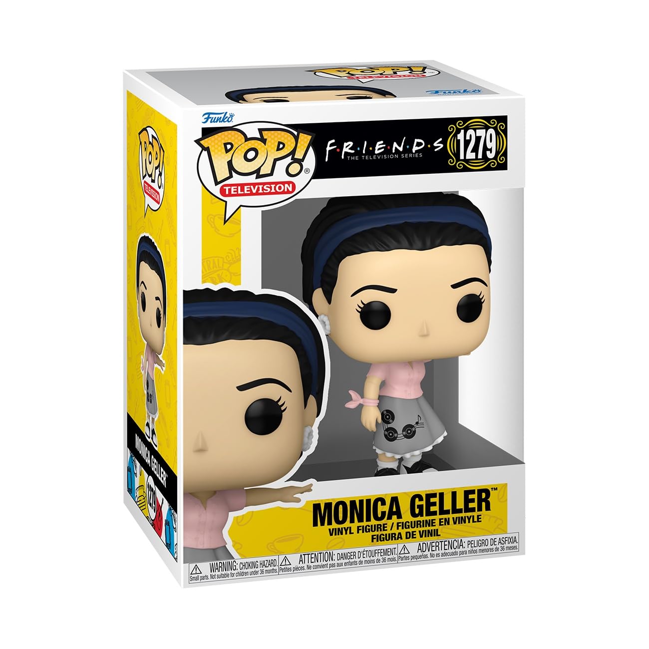 Funko POP! TV: Friends - Waitress Monica Geller - 1/6 Odds for Rare Chase Variant - Collectable Vinyl Figure - Gift Idea - Official Merchandise…