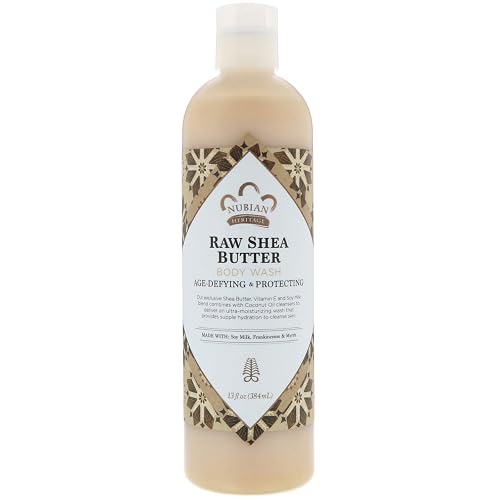Nubian Heritage Body Wash Raw Shea & Myrr 13 Fz5