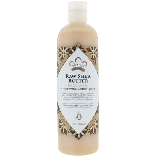 Nubian Heritage Body Wash Raw Shea & Myrr 13 Fz5 Beauty & Personal Care Nubian Heritage