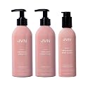 JVN Repair & Shine Essentials Set, Pack of 3, Includes Revive Repairing Shampoo, Conditioner, and Revive Rapid Repair Hair Bond Gloss, Made