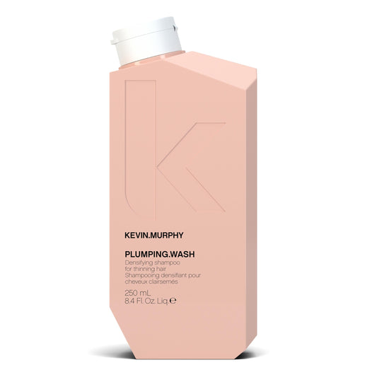 KEVIN.MURPHY PLUMPING.WASH - Densifying Shampoo for Thinning Hair - For Fine & Aging Hair - Nourishing Hair Care Shampoo - Thickening Effects - 250 mL