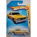 HOT WHEELS 2010 NEW MODELS GOLD '67 CHEVELLE SS 396 BF GOODRICH TIRES 5 SPOKE 44/44