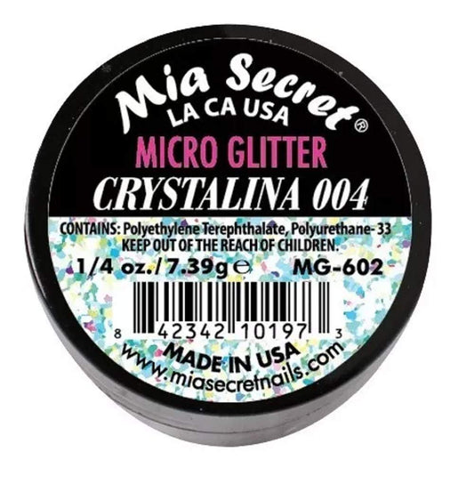 Mia Secret Professional Nail System Micro Glitter - .25 oz (Crystalina)