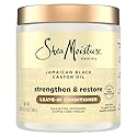 SheaMoisture Leave In Conditioner Jamaican Black Castor Oil Conditioner For Hair To Soften and Detangle Hair 20 oz