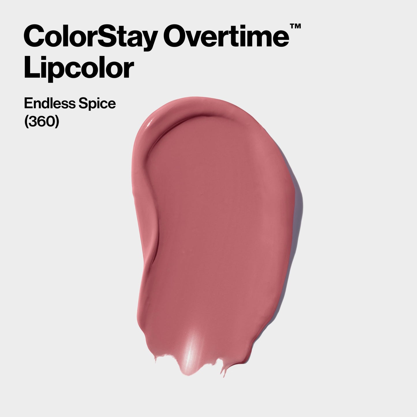 Revlon ColorStay Overtime Lipcolor, Endless Spice 360, 0.07 fl oz (One Pack)