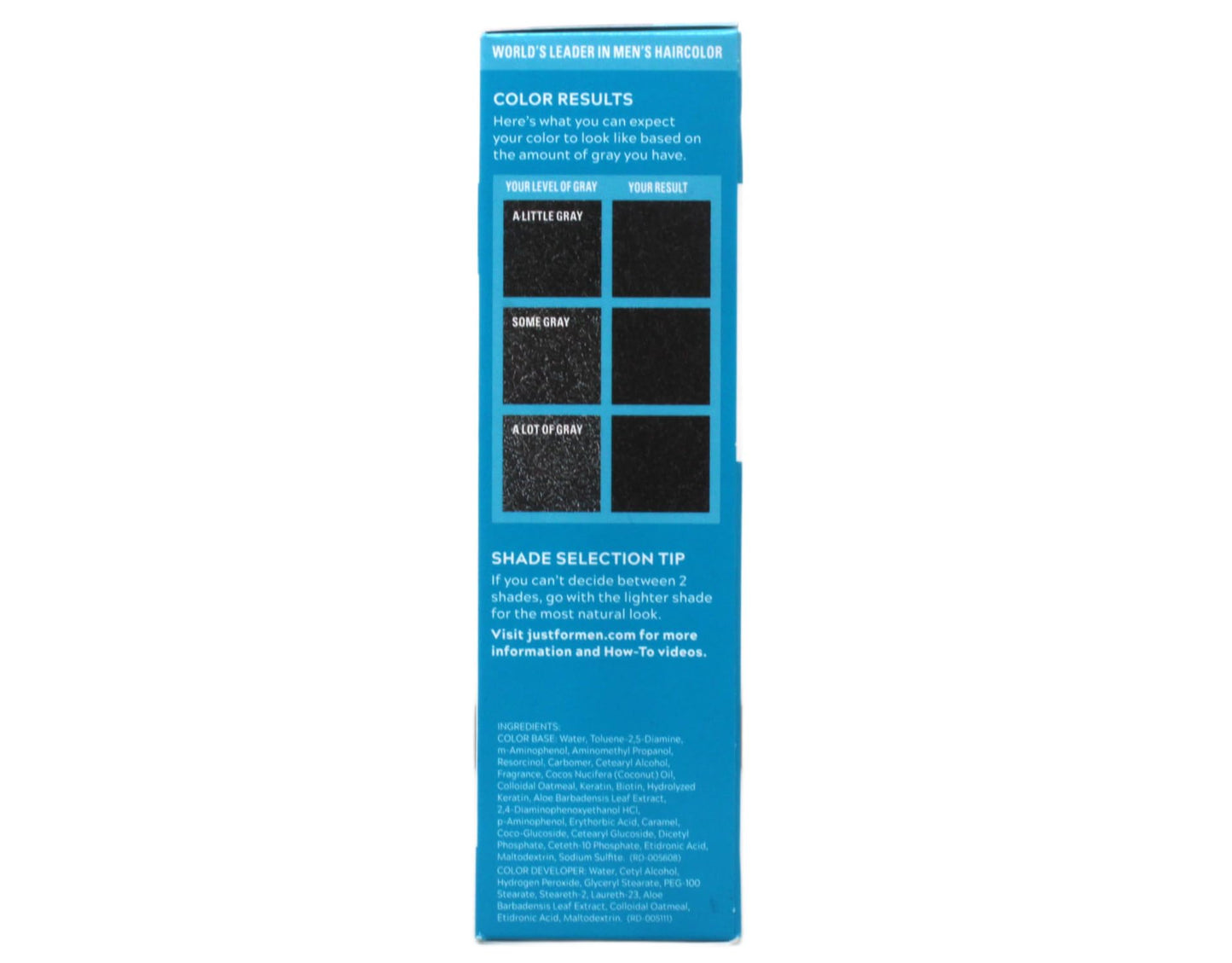 Just For Men Color Gel Mustache, Beard & Sideburns 115 Jet Black 1 Each (Pack Of 7)