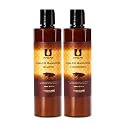 YOGI CARE Argan Oil Shampoo and Conditioner Set - Moisturizing Sulfate Free Moroccan Care- For Curly, Straight, Dry and Damaged Hair