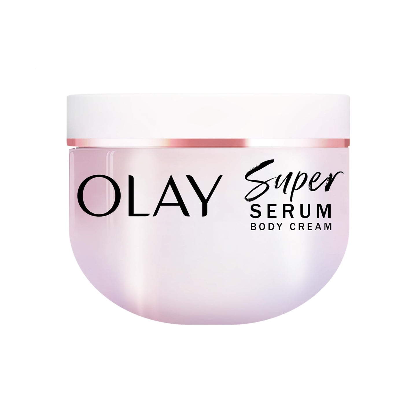 Olay Super Serum Body Cream for Dry Skin, 24hr Long Lasting Hydration, 5+ Ingredient Serum Complex for Bright Even Firm Luminous Skin, Sweet Vanilla