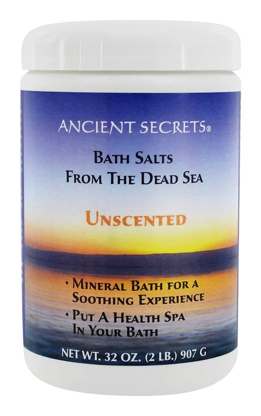 ANCIENT SECRETS Unscented 2 lb Dead Sea Aromatherapy Bath Salts Beauty and Personal Care ANCIENT SECRETS