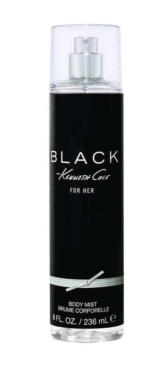 Kenneth Cole Black For Her Body Spray Mist for Women, Notes of Florals, Citrus, Sandalwood, and Musk, Feminine Scent, Everyday Wear Fragrance, 8 Fl Oz Beauty & Personal Care Kenneth Cole