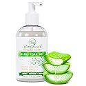 Wild Naturals 100% Pure Aloe Vera Gel with Manuka Honey - Organic Gel for Sunburn Relief, Acne, Scars & Dry Scalp - Moisturizing Gel for Face, Hair