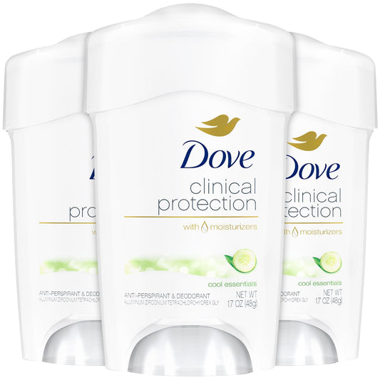 Dove Clinical Protection Antiperspirant, Cool Essentials, 1.7 Ounce (Pack of 2) Beauty and Personal Care Dove