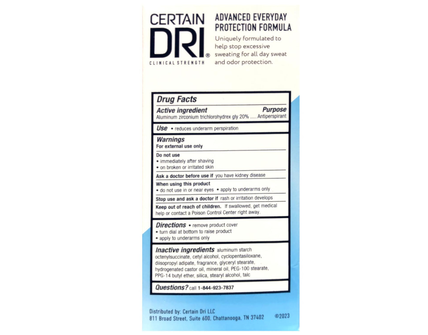 Certain Dri Everyday Strength Clinical Antiperspirant/Deodorant Morning Fresh Solid, 2.6 oz, 7-Pack