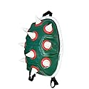 CrazyCatCos Bowsette Koopa Backpack Super Crown Cool White Spiked Shell Daypack Cosplay Costume Accessory Prop