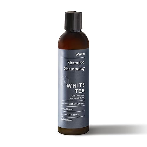 Westin White Tea Aloe Shampoo - Vitamin and Antioxidant-Packed Shampoo for All Hair Types - Signature White Tea Aloe Scent - 8 ounces