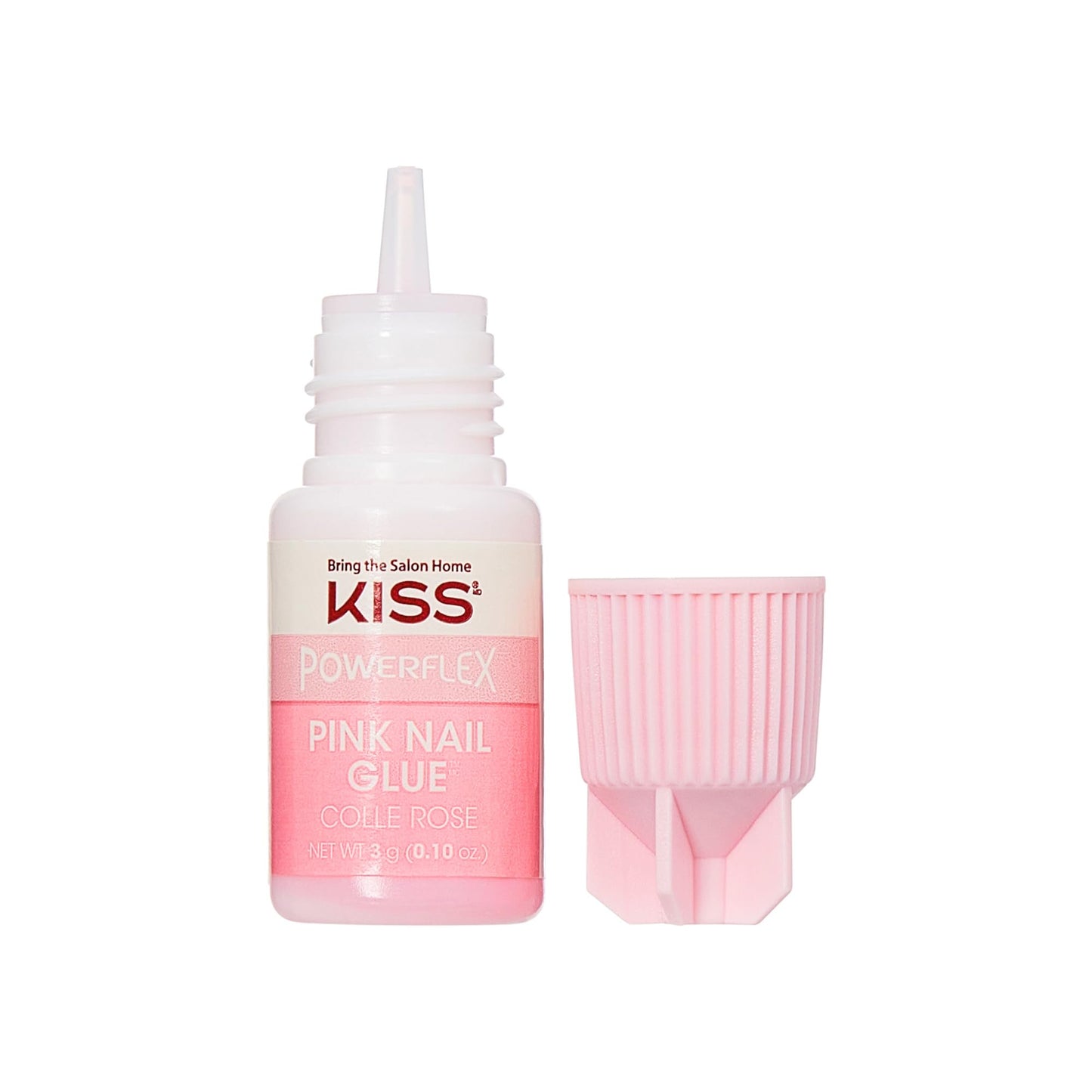 Kiss Powerflex, Nail Glue for Press On Nails, Nail Bond, Includes 3g Pink Glue Beauty & Personal Care KISS