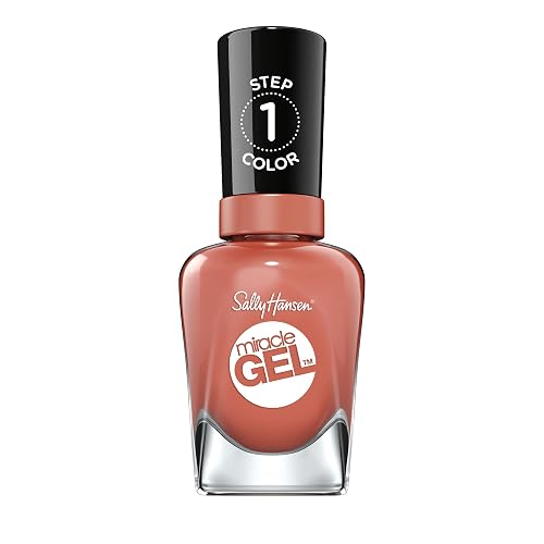 Sally Hansen Miracle Gel™, Per-Suede, Long Lasting, Gel-Like Formula, No UV Lamp Needed, Nude Nail Polish Beauty & Personal Care Sally Hansen