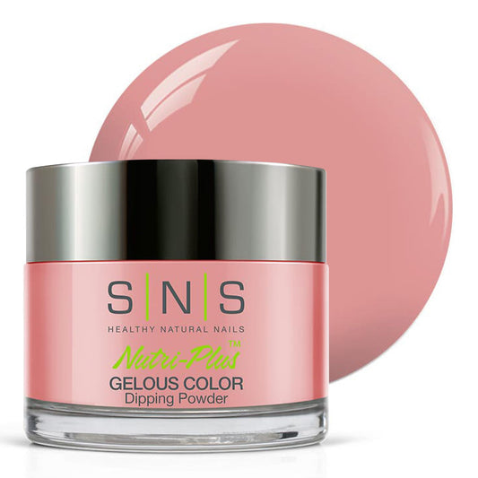 SNS Nail Dip Powder, Gelous Color Dipping Powder - Fun In Bogota (Purple/Mauve, Cream) - Long-Lasting Dip Nail Color Lasts 14 Days - Low-Odor & No UV Beauty & Personal Care SNS Healthy Natural Nails