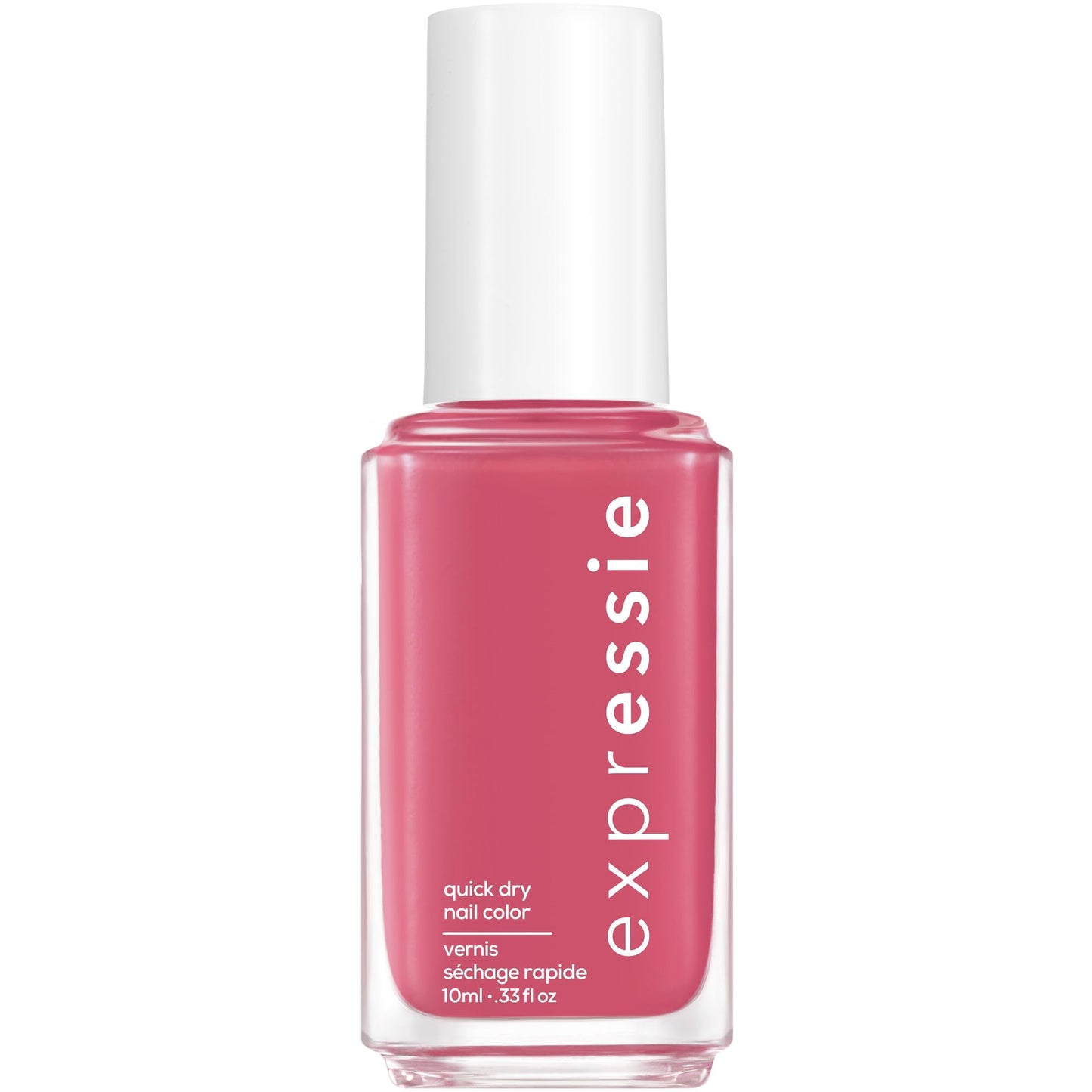 essie Expressie Nail Polish, Quick-Dry Hot Pink Nail Polish, Vegan, Crave The Chaos, 0.33 fl oz Beauty & Personal Care essie