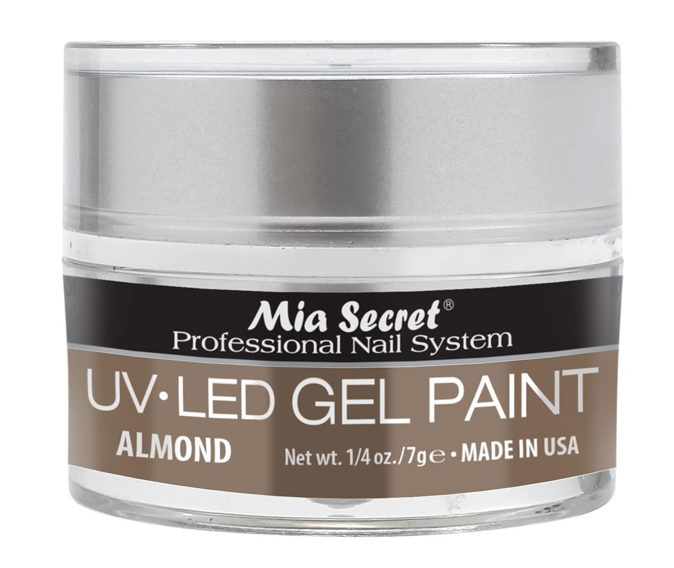 Mia Secret Professional Nail System UV/LED Gel Paint - 5 grams (Almond) Beauty & Personal Care Mia Secret