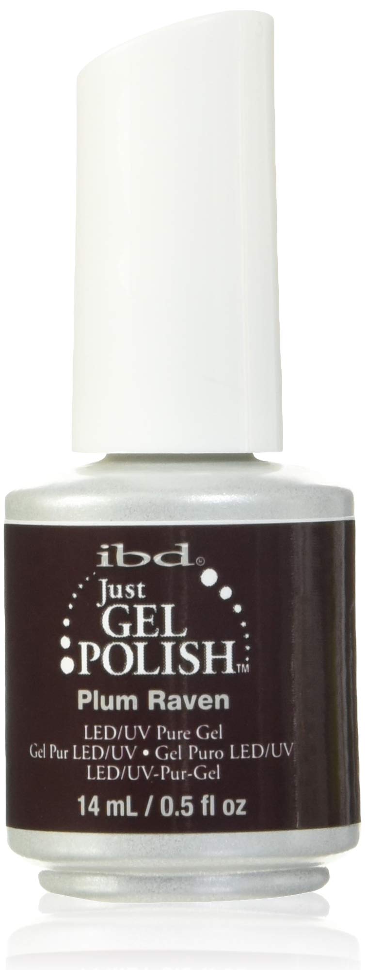 IBD Just Gel Nail Polish, Plum Raven, 0.5 Fluid Ounce Beauty & Personal Care IBD