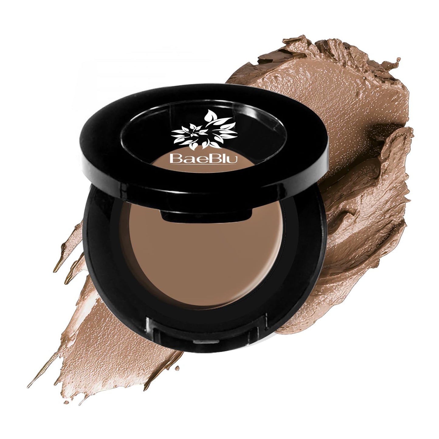 Organic Tinted Eyebrow Pomade, Medium - Water & Smudge-Proof Sculpting Eyebrow Wax for Shaping, Defining & Filling - Long-Lasting 18-Hour Hold