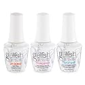 Gelish Mini Terrific Trio Collection 9 mL Soak Off Gel Nail Polish Kit with pH Bond, Foundation Base, and Top It Off Beauty & Personal Care Gelish