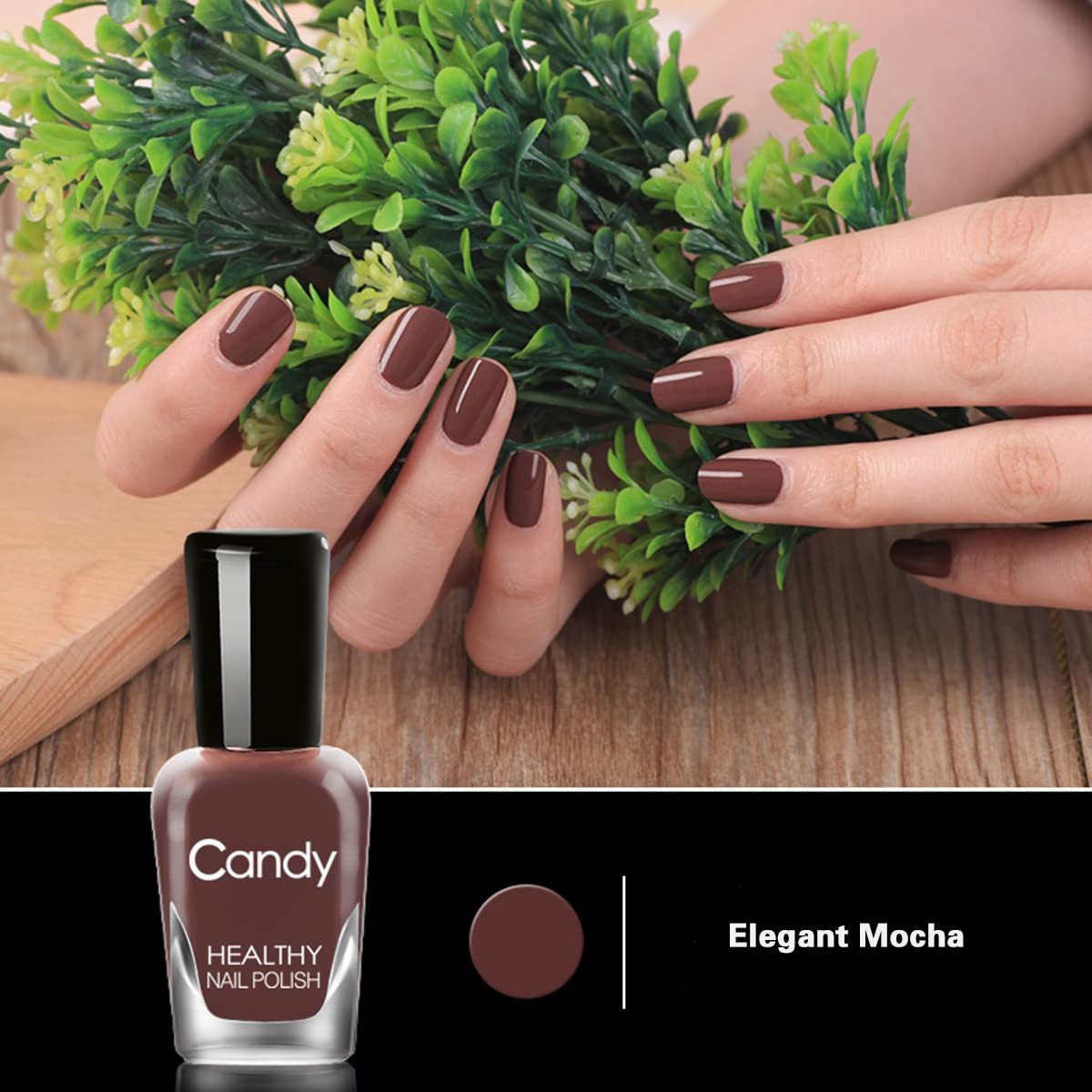Tophany Non Toxic Nail Polish Set, Easy Peel Off and Fast Dry NailPolish Set for Pack, Eco Friendly and Organic Water Based Nail Polish