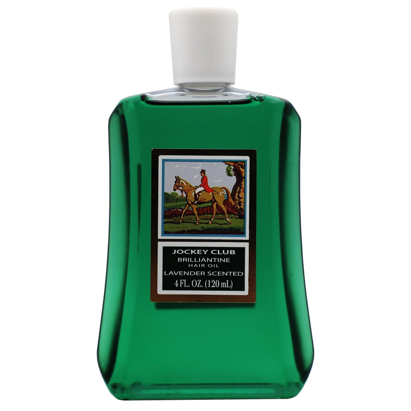 Jockey Club Liquid Brilliantine Hair Styling, Helps Softens All Hair Types, Lavender Scented 4 Fl Oz Plastic Bottle