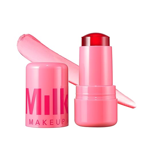 Milk Makeup Cooling Water Jelly Tint - Long-Lasting Sheer Lip + Cheek Stain with Firming Vegan Collagen + Hydrating Aloe - Transfer Proof, Buildable
