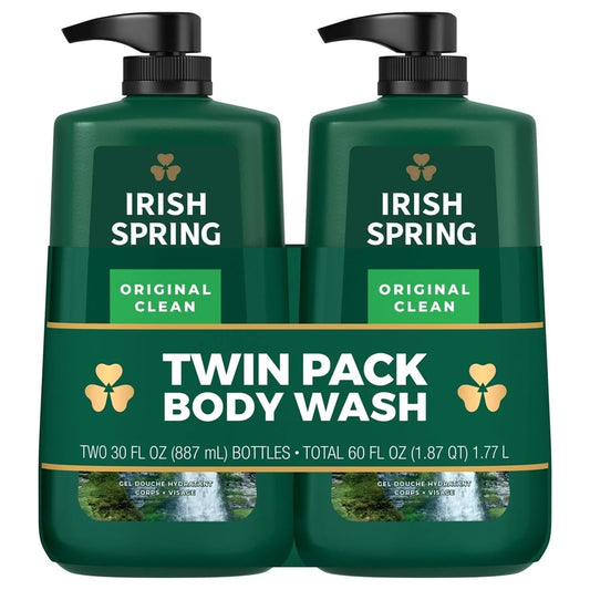 Irish Spring Body Wash, Original, 30 Fluid Ounce (Pack of 2) Beauty & Personal Care Irish Spring