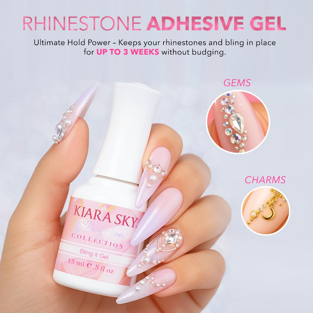 Kiara Sky Bling It On Applicator Gel Beauty & Personal Care KIARA SKY