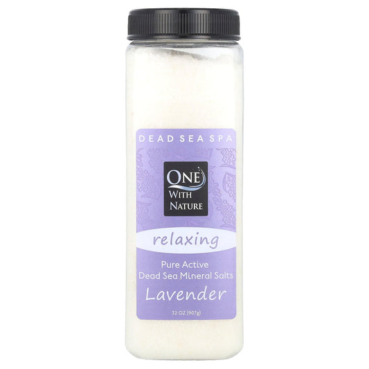 One With Nature Bath Salt Relax Lavender Beauty and Personal Care One With Nature