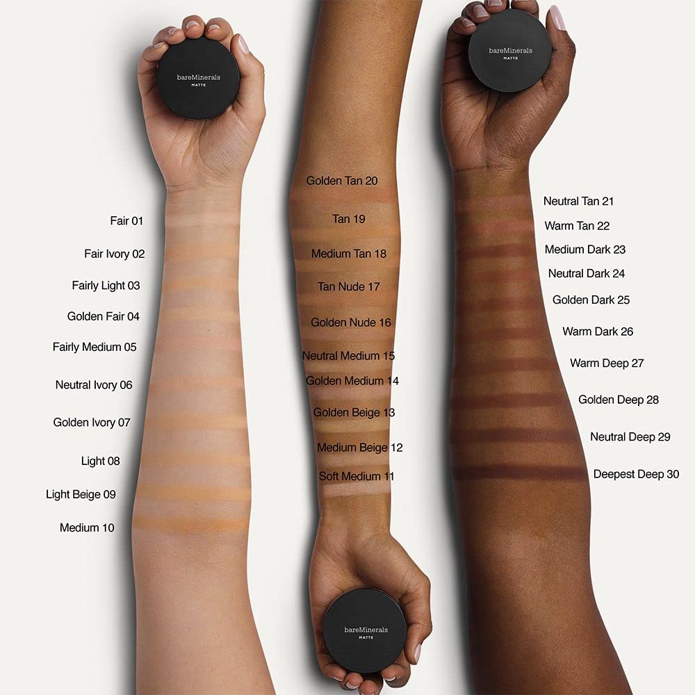 Original Matte Loose Mineral Foundation SPF 15, 03 Fairly Light