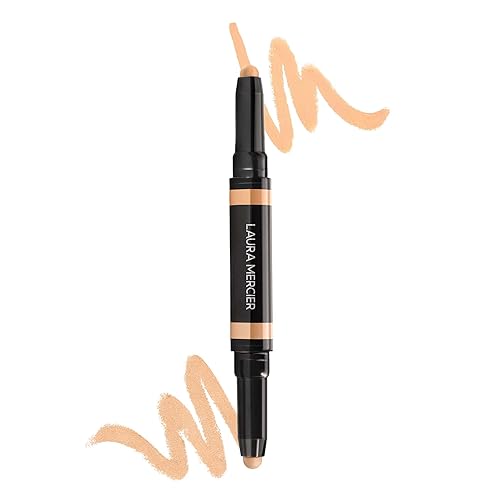 Laura Mercier Secret Camouflage Brighten and Correct Duo, 2-in-1 Face and Under Eye Concealer Stick, Blurs Imperfections and Reduces Appearance