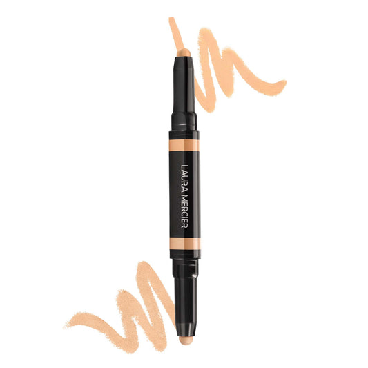 Laura Mercier Secret Camouflage Brighten and Correct Duo, 2-in-1 Face and Under Eye Concealer Stick, Blurs Imperfections and Reduces Appearance
