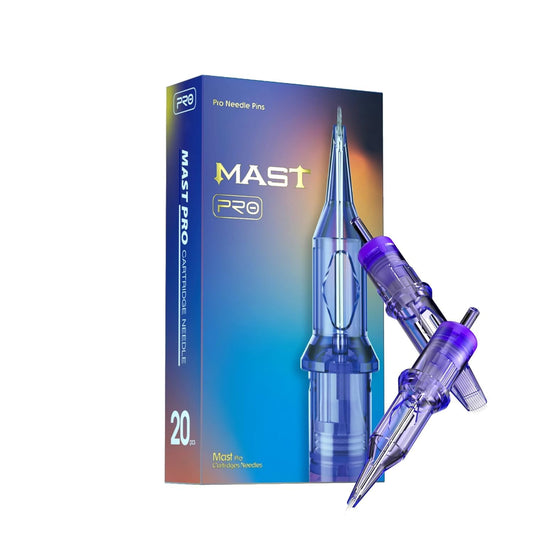 Mast Pro Tattoo Cartridges 20Pcs Disposable Needles Bugpin Round Magnum 1205RM Beauty and Personal Care MAST TATTOO Default Title