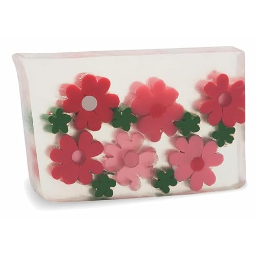 Primal Elements Glycerin Bar Soap | Helps All Skin Types, Sensitive, Oily & Dry Skin | NO PARABENS, VEGAN, GLUTEN FREE, 100% VEGETABLE BASE