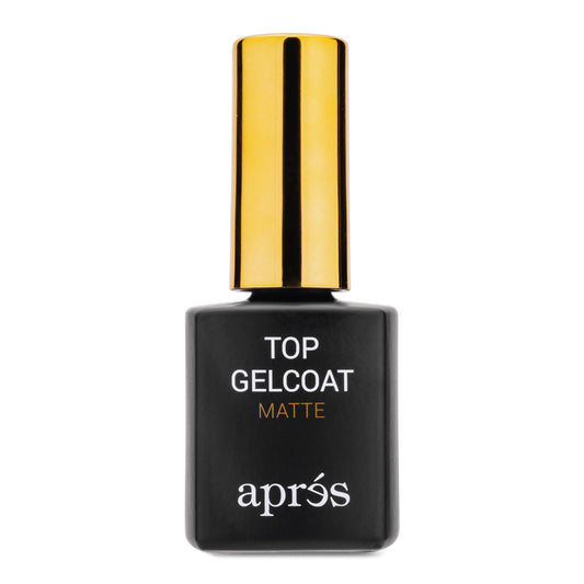 APRÉS Non-Wipe Matte Top Gel Coat - 15ml - Gel Nail Polish Soak Off Top Coat Matte Finish Beauty & Personal Care APRÉS